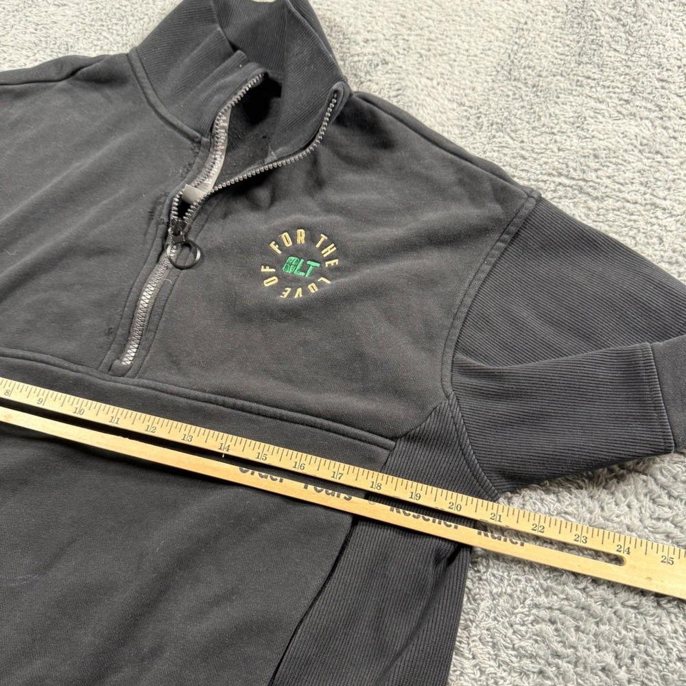Vuori Sedona Rib Half Zip Sweatshirt Charlotte 49ers Pullover Black Size Small‎ - Picture 8 of 9